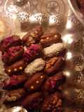 Datte fourrée au chocolat