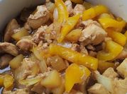 Gambar tumis ayam paprika