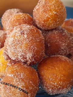 Una foto de Buñuelos de calabaza