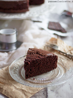 A picture of Nuvola Nera, Chocolate Cake with Egg Whites Only.