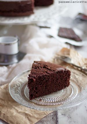 A picture of Nuvola Nera, Chocolate Cake with Egg Whites Only.