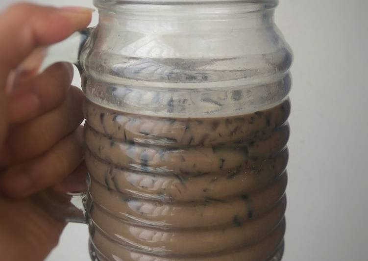 step by step Membuat 24. Cappucino Cincau (CapCin) Jadi, Sempurna