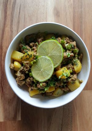 Une photo de ※ Curry d'agneau aux petits pois ※