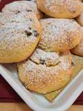 Biscuiți cu portocale și fulgi de ciocolată