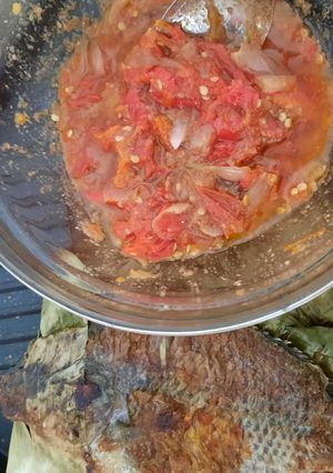 Foto resep Sambal terasi/sambel pecel lele