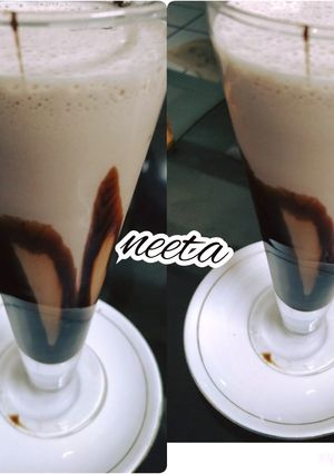 A picture of Thandai choco shake.