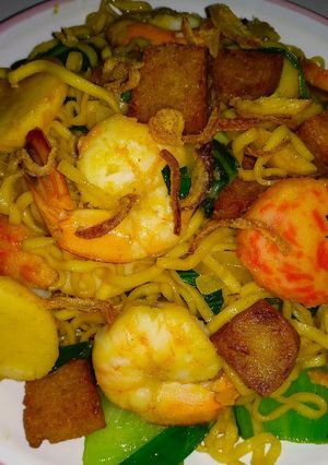 Foto resep Mie goreng seafood