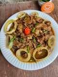 Tumisan Daging Sederhana