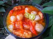Gambar baso aci kuah pedas