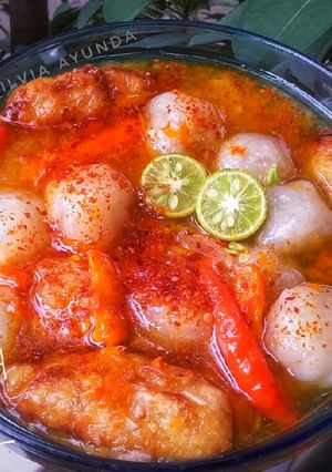 Foto resep Baso Aci Kuah Pedas