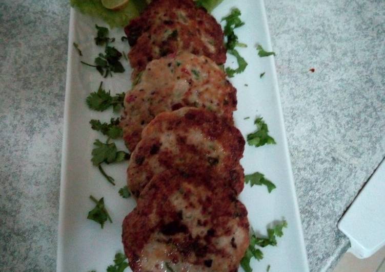Chicken Chapli Kabab
