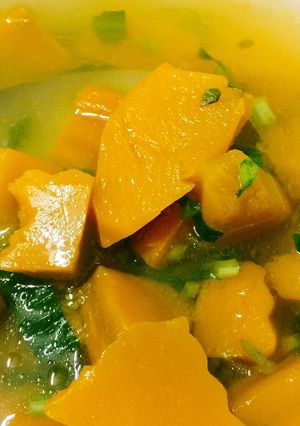 Hình của món Canh bí đỏ tưởng không ngon-ngon không tưởng.
