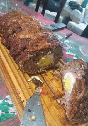 Una foto de Pan de carne relleno!