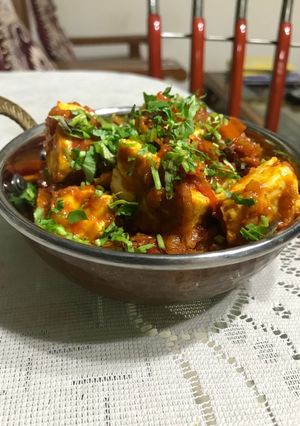 A picture of Paneer Masala.