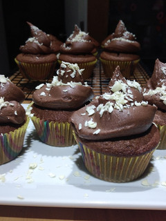 Una foto de Cupcake extra chocolataso