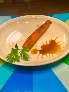 Una foto de Zanahorias estofadas con Tamari y pimienta