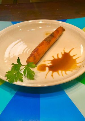 Una foto de Zanahorias estofadas con Tamari y pimienta