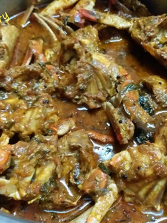 A picture of Crab Curry.