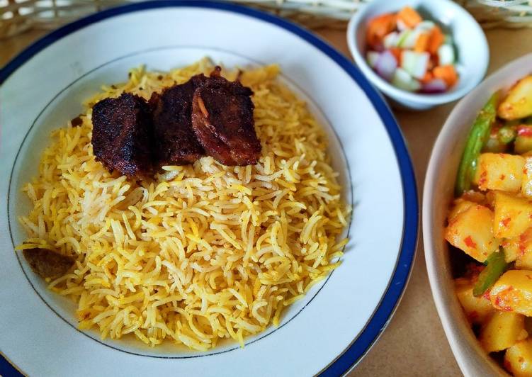 Resep Nasi Briyani Sapi Yang Renyah