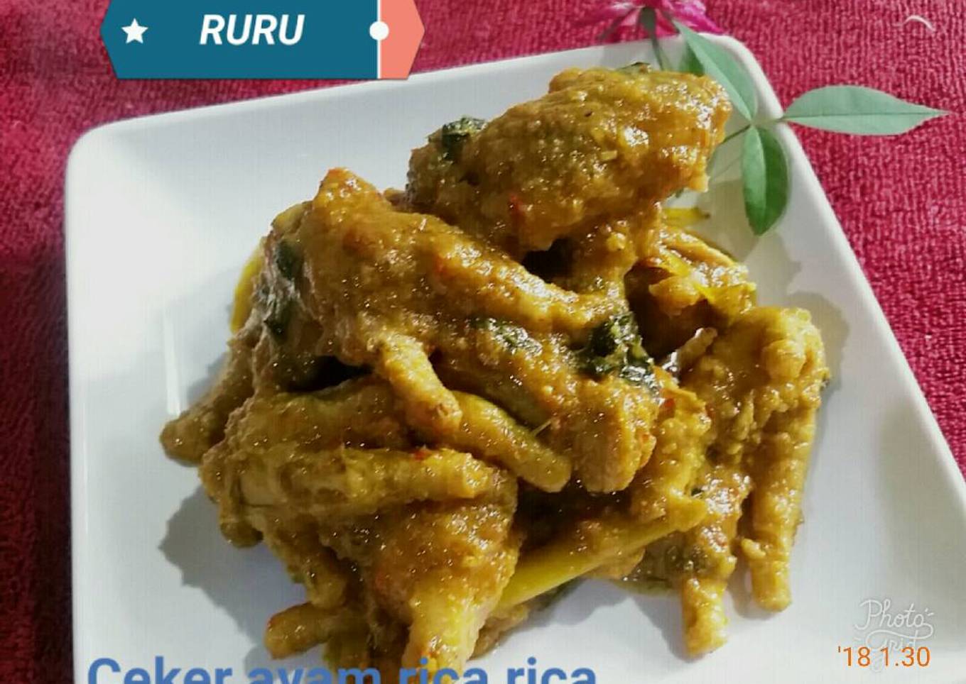 Langkah Mudah untuk Membuat Ceker ayam rica rica yang Sempurna