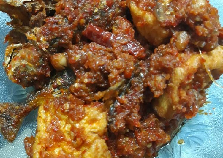 Bahan Sambalado belacan ikan tahu | Langkah Membuat Sambalado belacan ikan tahu Yang Sempurna