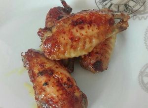 Foto principal de Alitas de pollo marinadas al horno