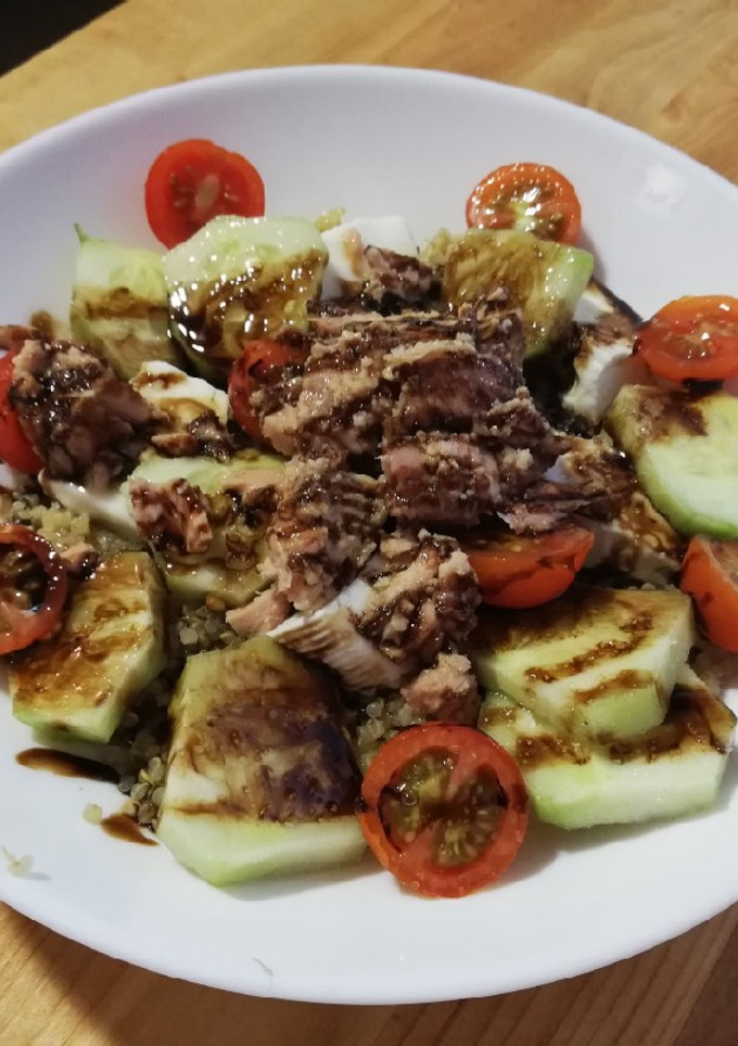 Una foto de Ensalada templada de Quinoa