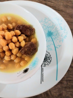 عکسی از دستور نخود آب(لب لبی)