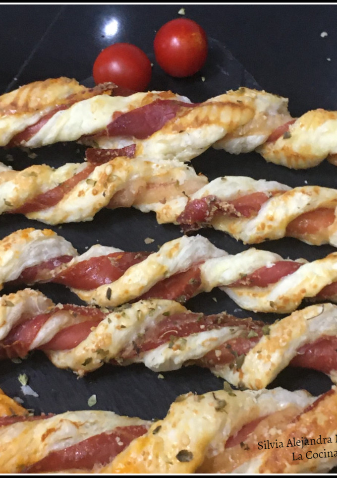 Una foto de Ibérico hojaldrado