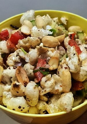 A picture of Makhana Chaat.