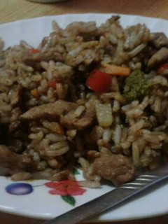 Una foto de Arroz chino a mi manera