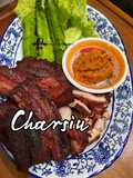 Charsiu (Babi panggang Merah) simple masak di Airfyer