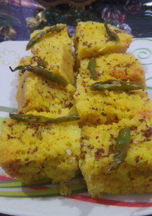 A picture of Dhokla.