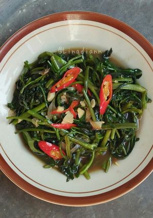 Foto resep Tumis Kangkung Saus Tiram