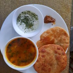 A picture of Aloo ki Kachori.