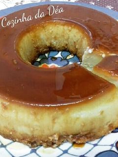 Foto de Pudim de coco com queijo