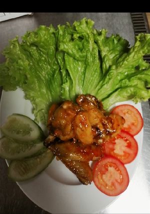 Hình của món Cánh gà chiên nước mắm.