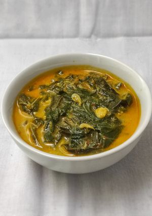Foto resep Daun Singkong Kuah Santan