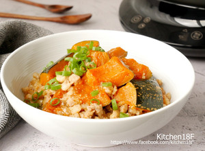南瓜肉末_一鍋到底15分鐘 的食譜成品照片