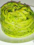 Linguine al pesto di rucola