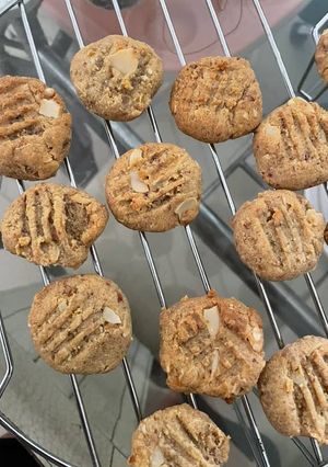 Foto resep [Menu Diet] Vegan Almond Flour Cookies