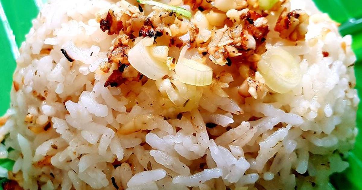 Burnt Garlic Jasmine Rice Recipe by Prasel Cookpad