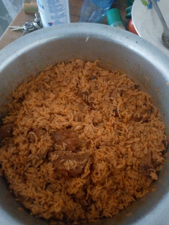 A picture of A simple pilau.