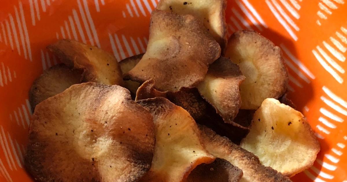 Air fryer parsnip crisps/chips Recipe by andrassy Cookpad