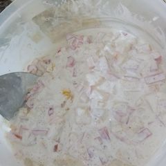 A picture of Russian salad.