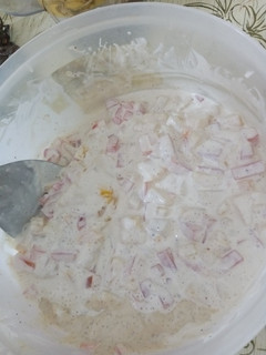 A picture of Russian salad.