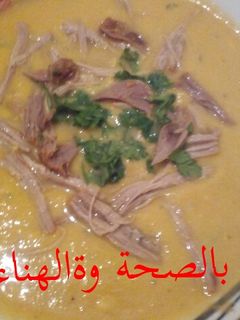 صورة لوصفة حساء الخضار طبق صحي