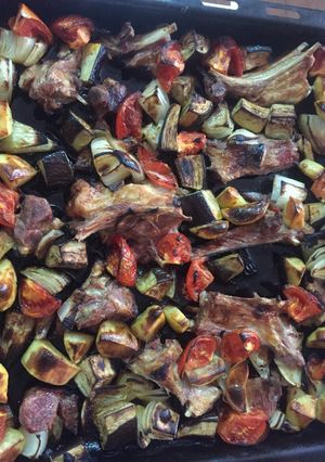 صورة لوصفة اضلاع بالفرن اتجنن🤤