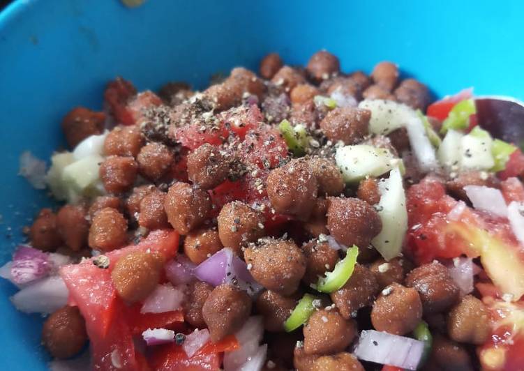 Easiest Way to Make Quick Chana chat Cooking Basics for Newbies