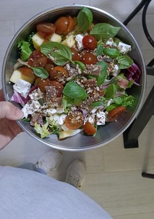 Una foto de Mi ensalada griega